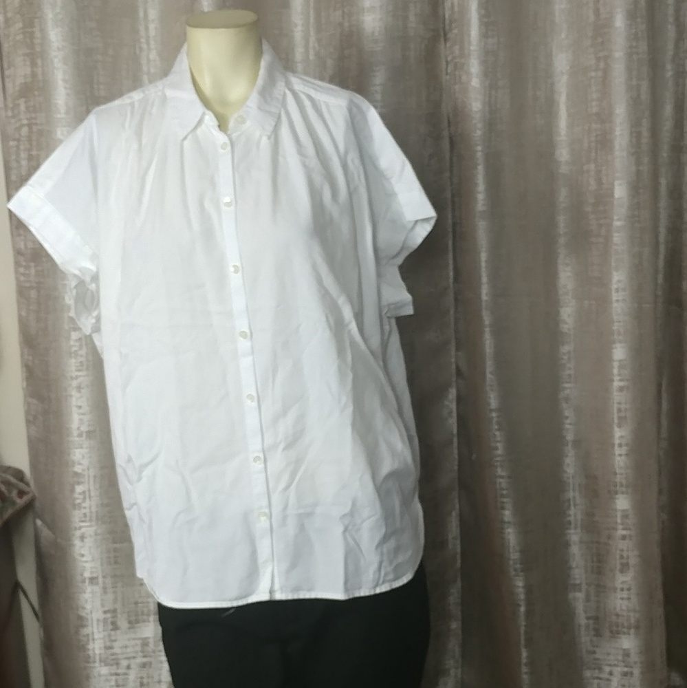 MADEWELL Cotton Blouse/ FINAL SALE